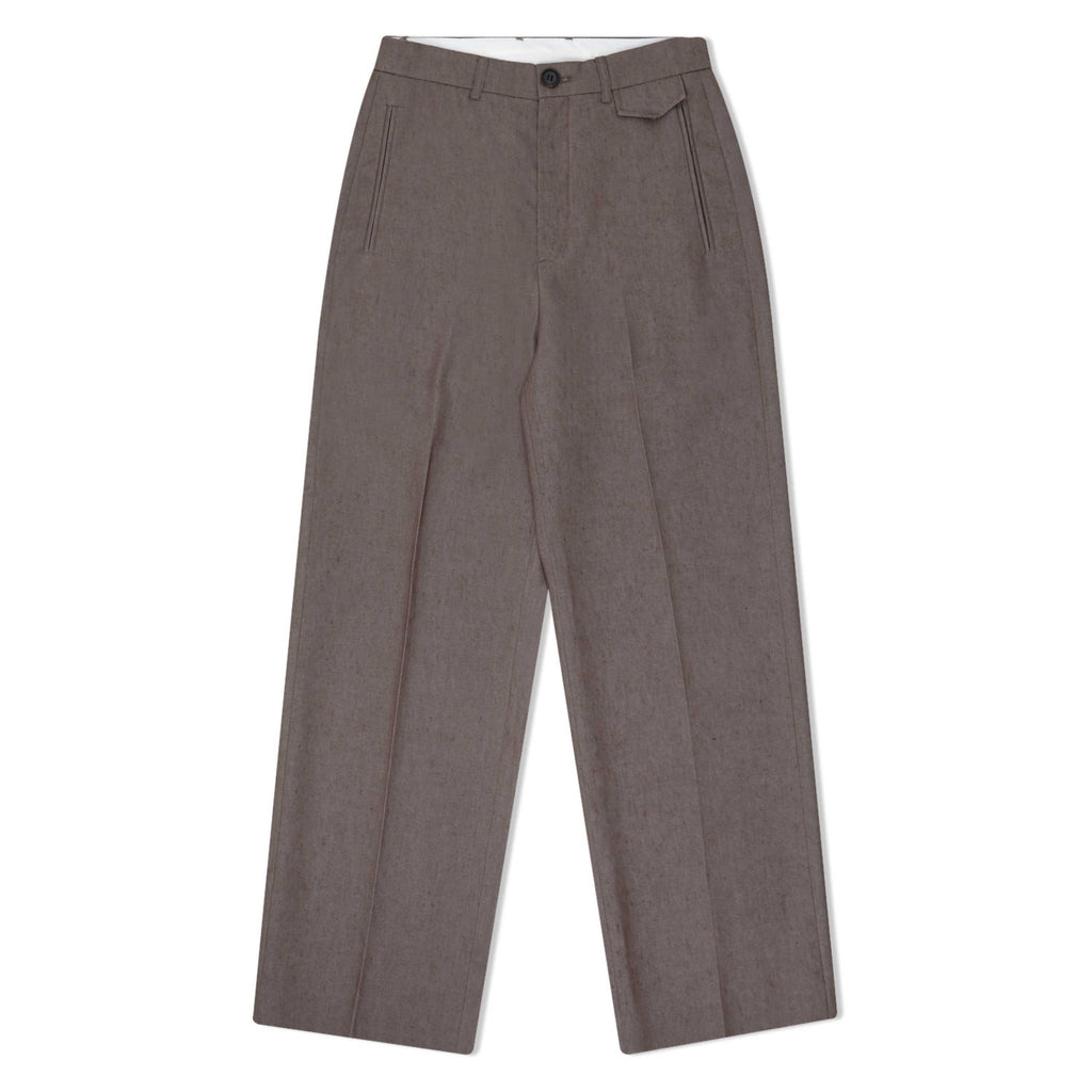 Pocket detailed pants (Brown)