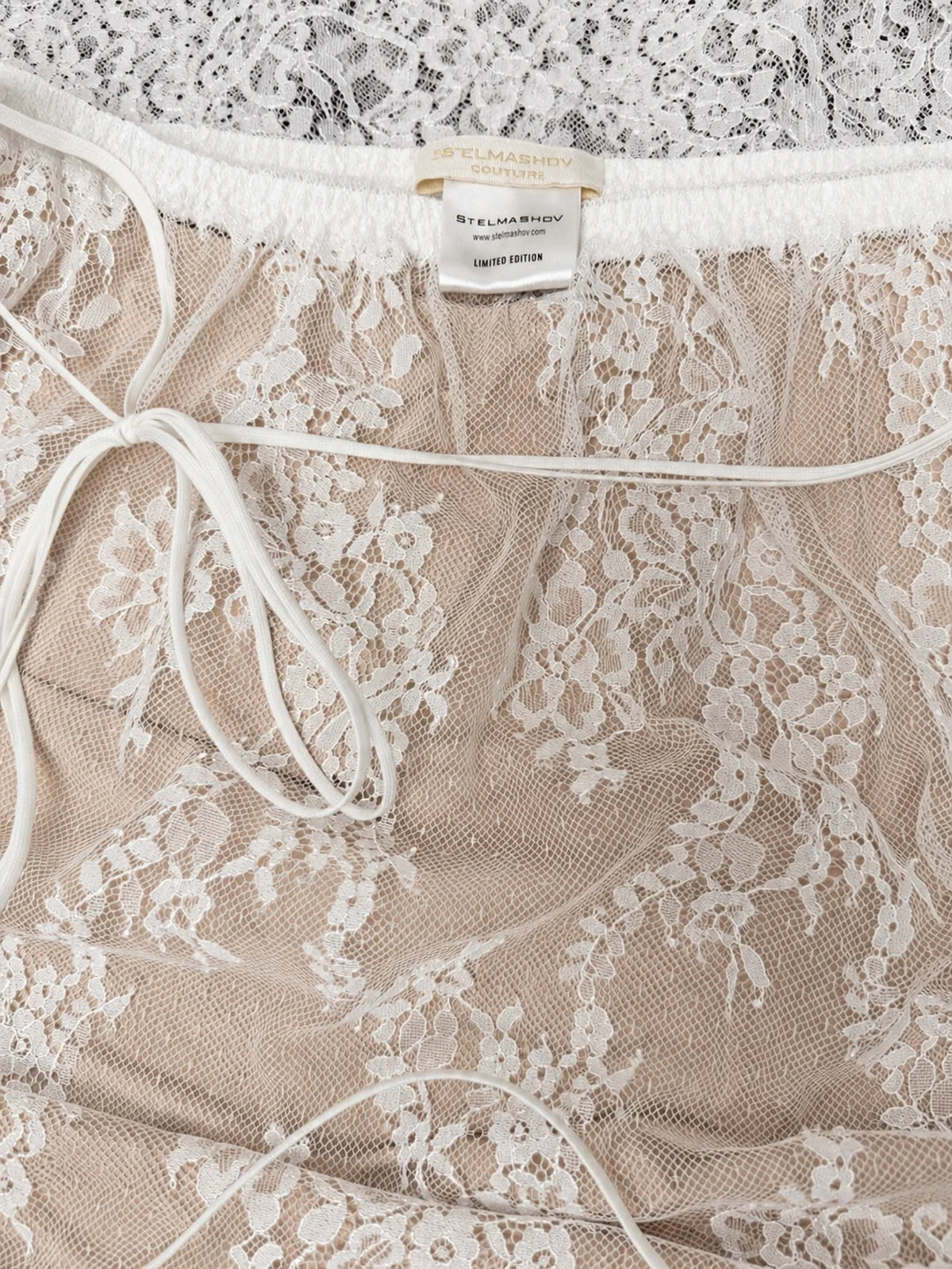 White Lace Skirt - Studio183