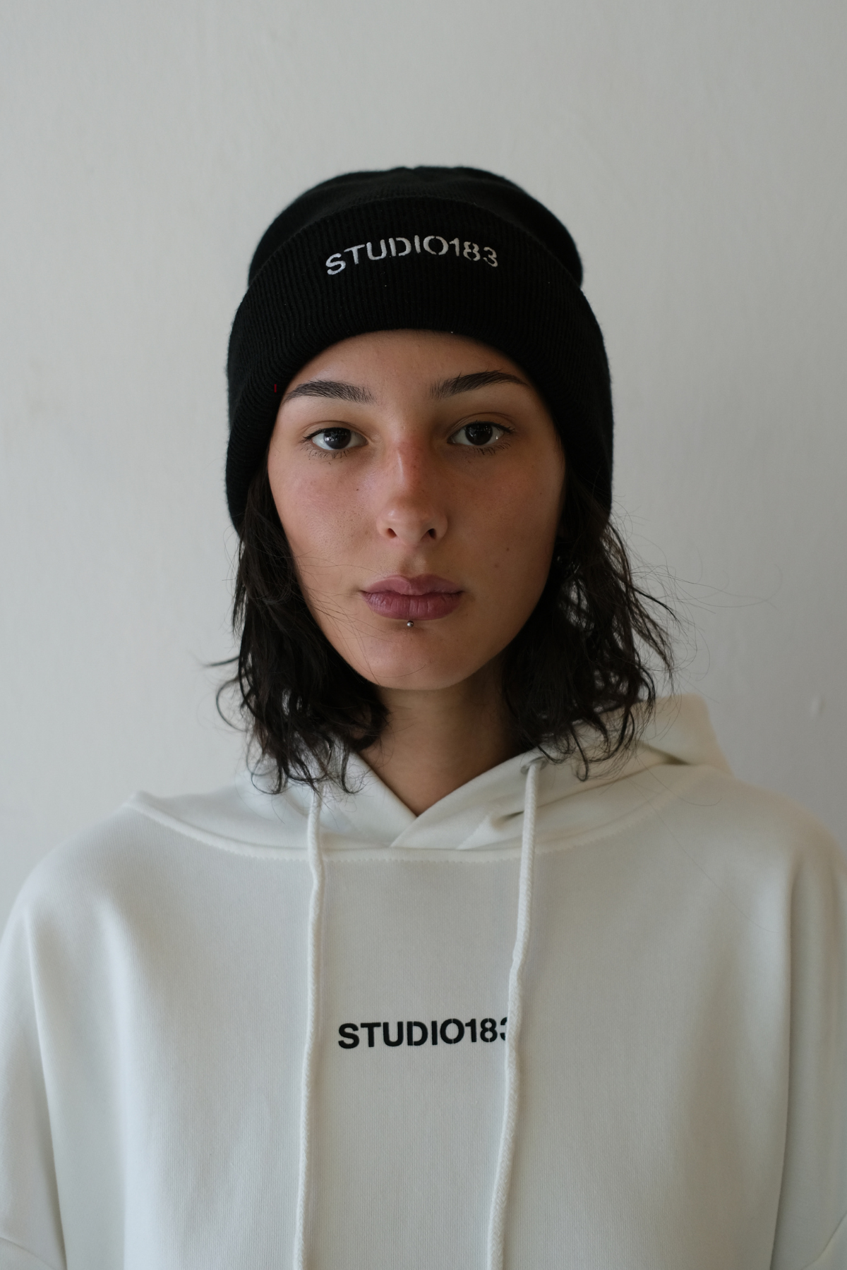 S183 Danke! Beanie - Black - Studio183