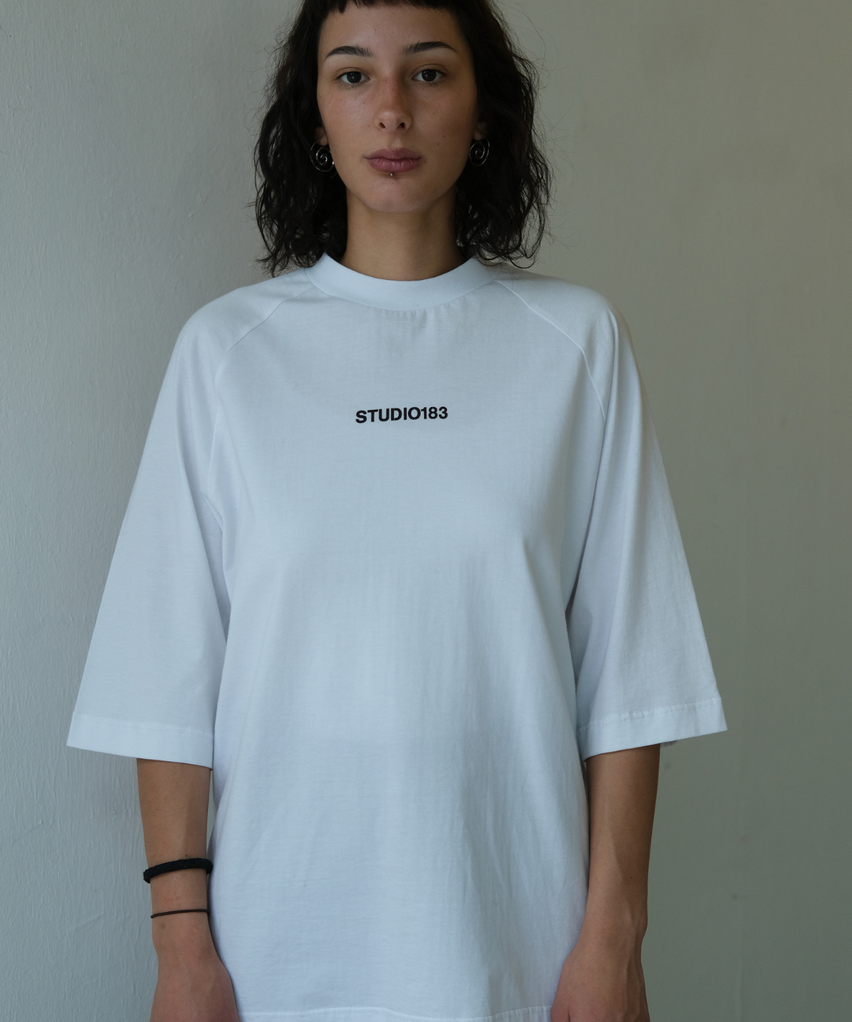 STUDIO183 Tee Black Back Print - Studio183