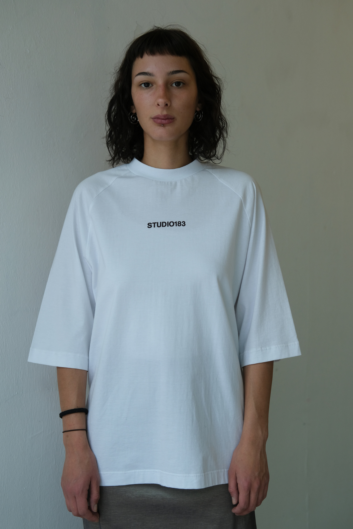 STUDIO183 Tee Black Back Print - Studio183