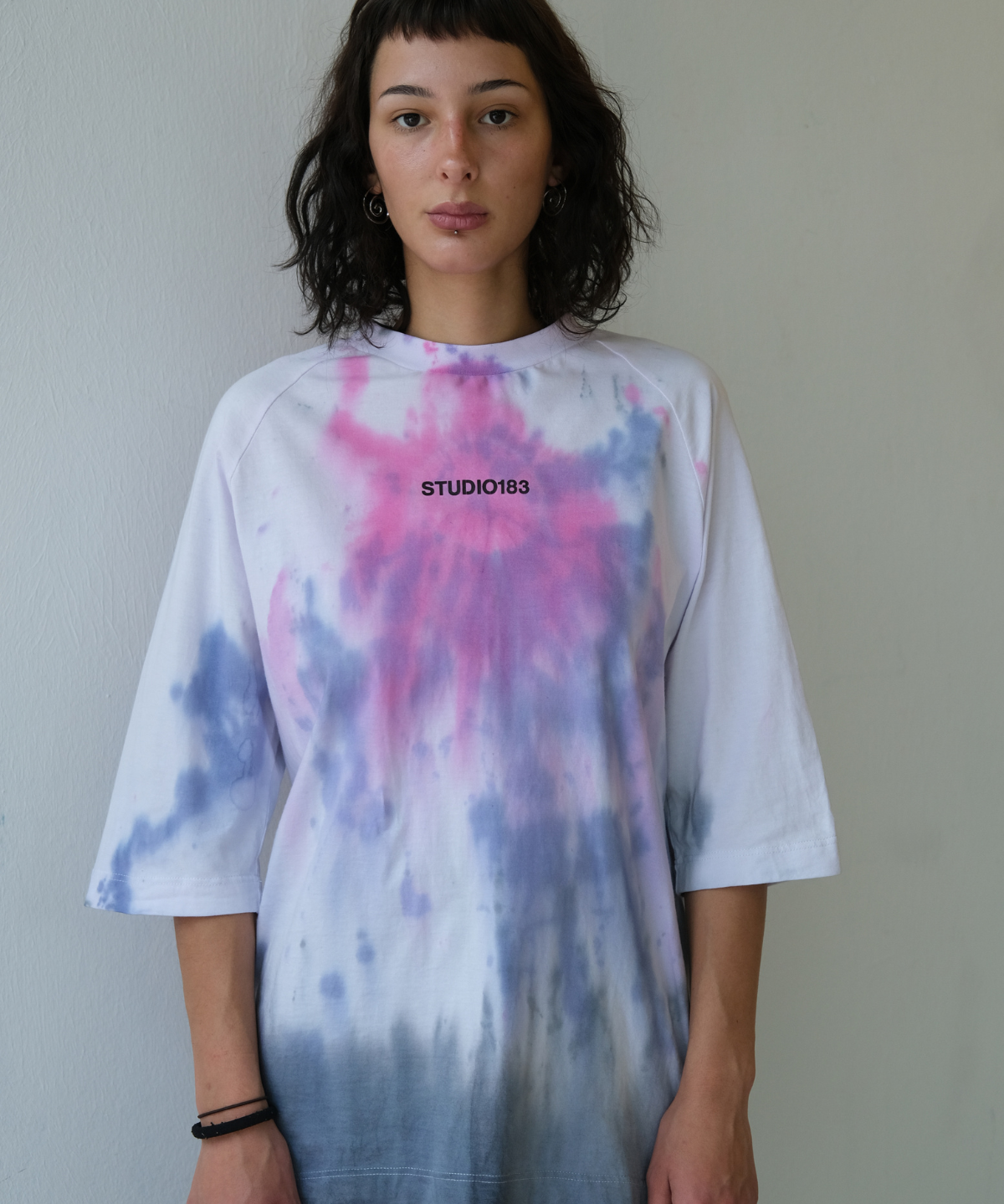 S183 Barcode Dye Tee - Studio183