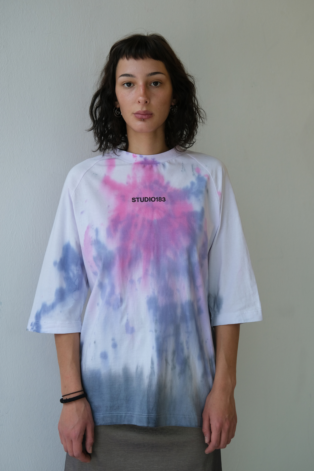 S183 Barcode Dye Tee - Studio183
