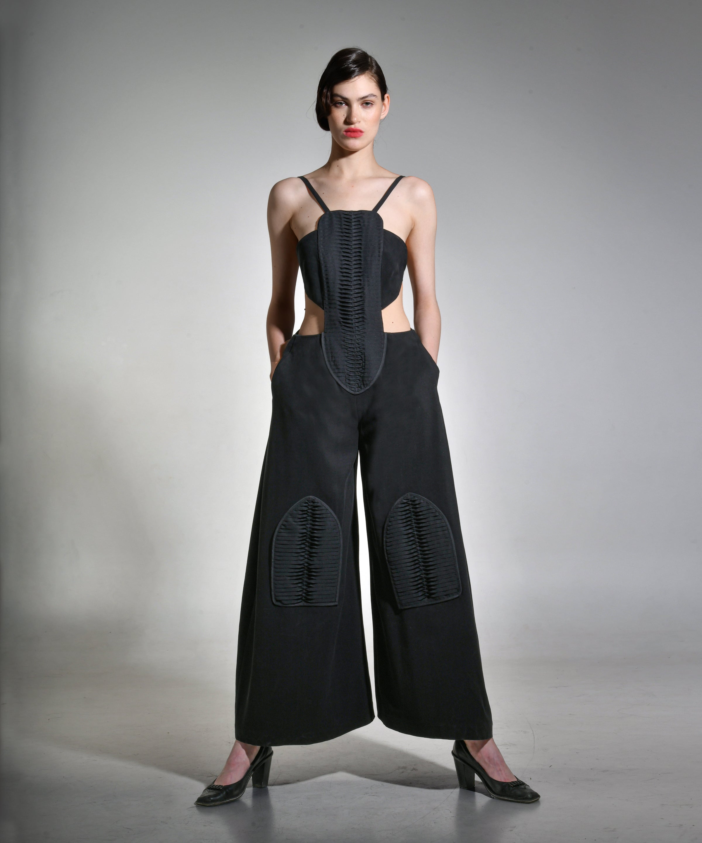 Pin Tucked Jumpsuit - Studio183