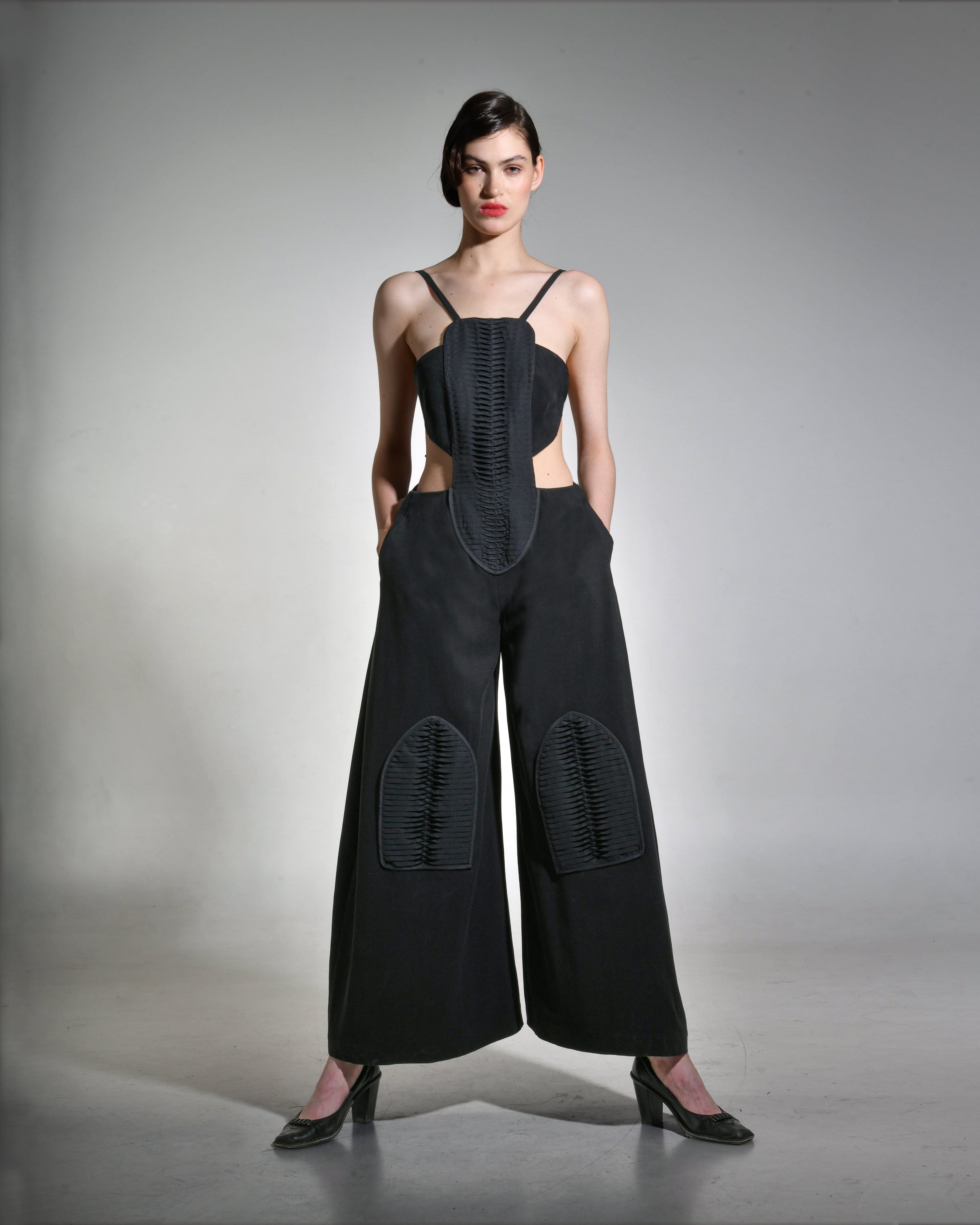 Pin Tucked Jumpsuit - Studio183