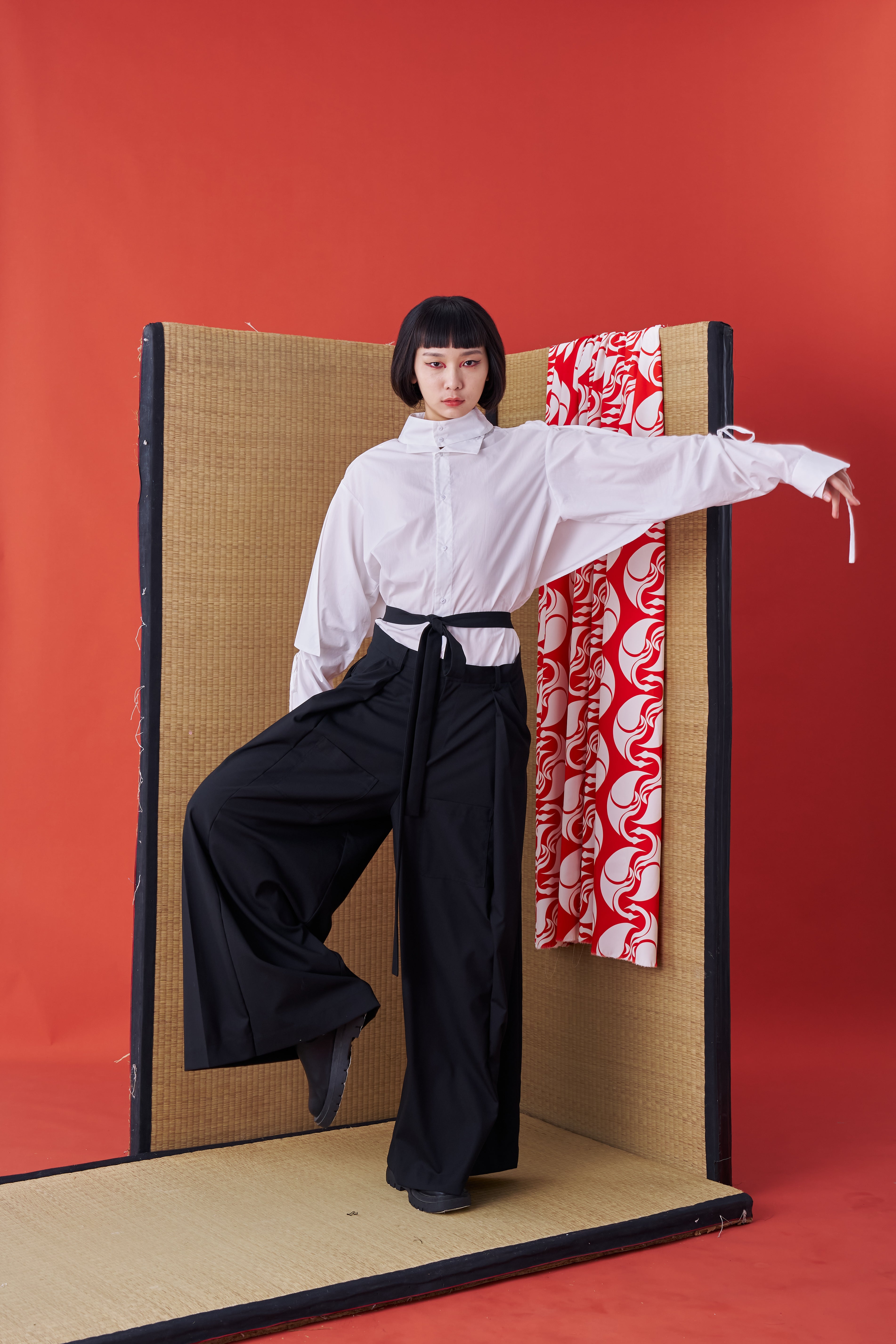 Pants Black with Straps - Studio183