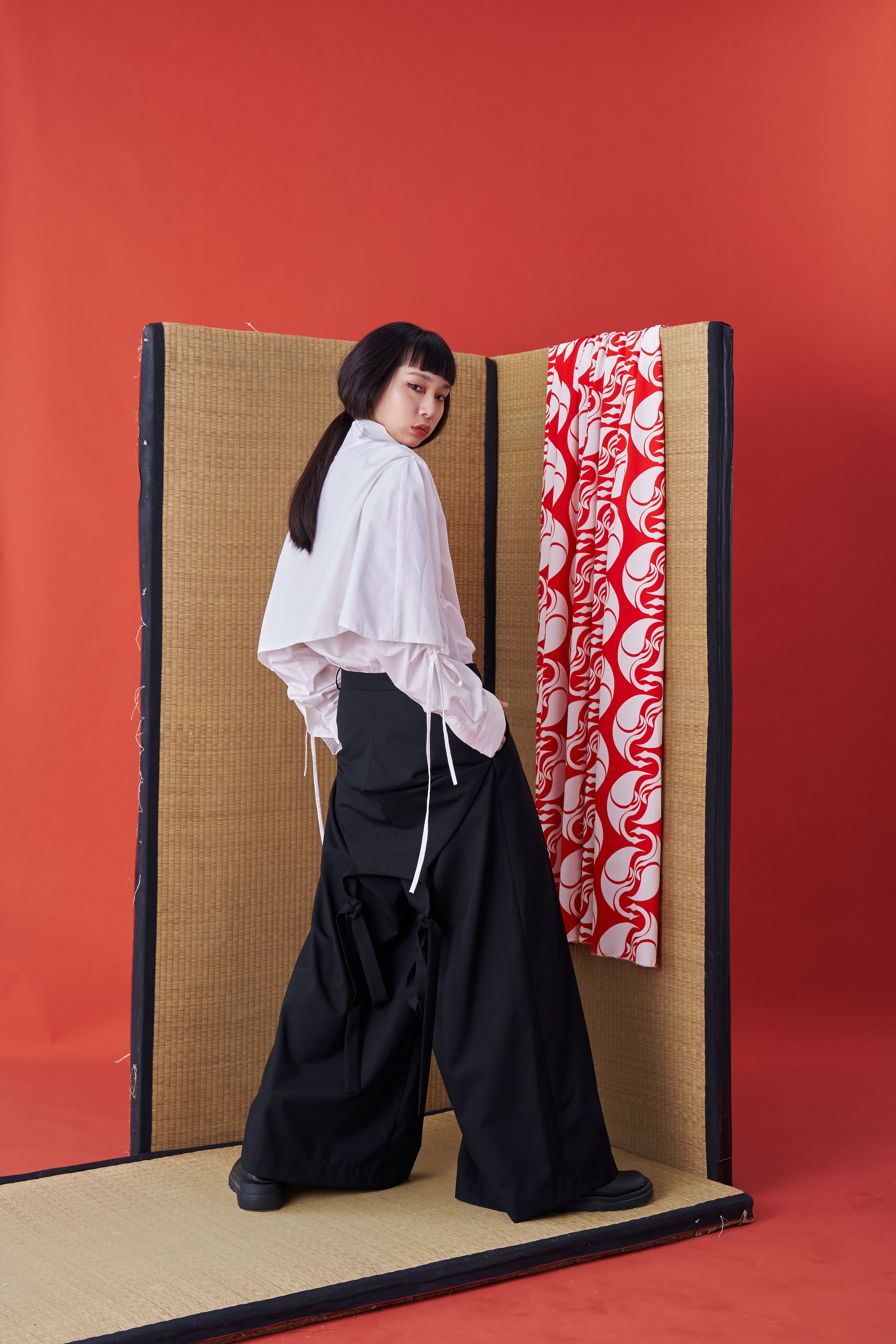 Pants Black with Straps - Studio183