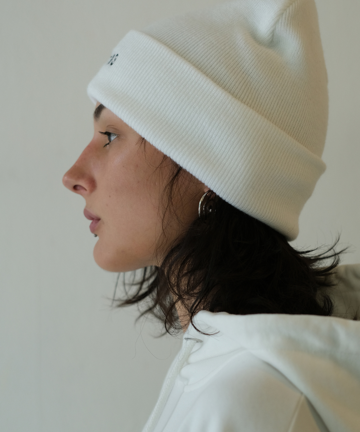S183 Danke! Beanie- White - Studio183