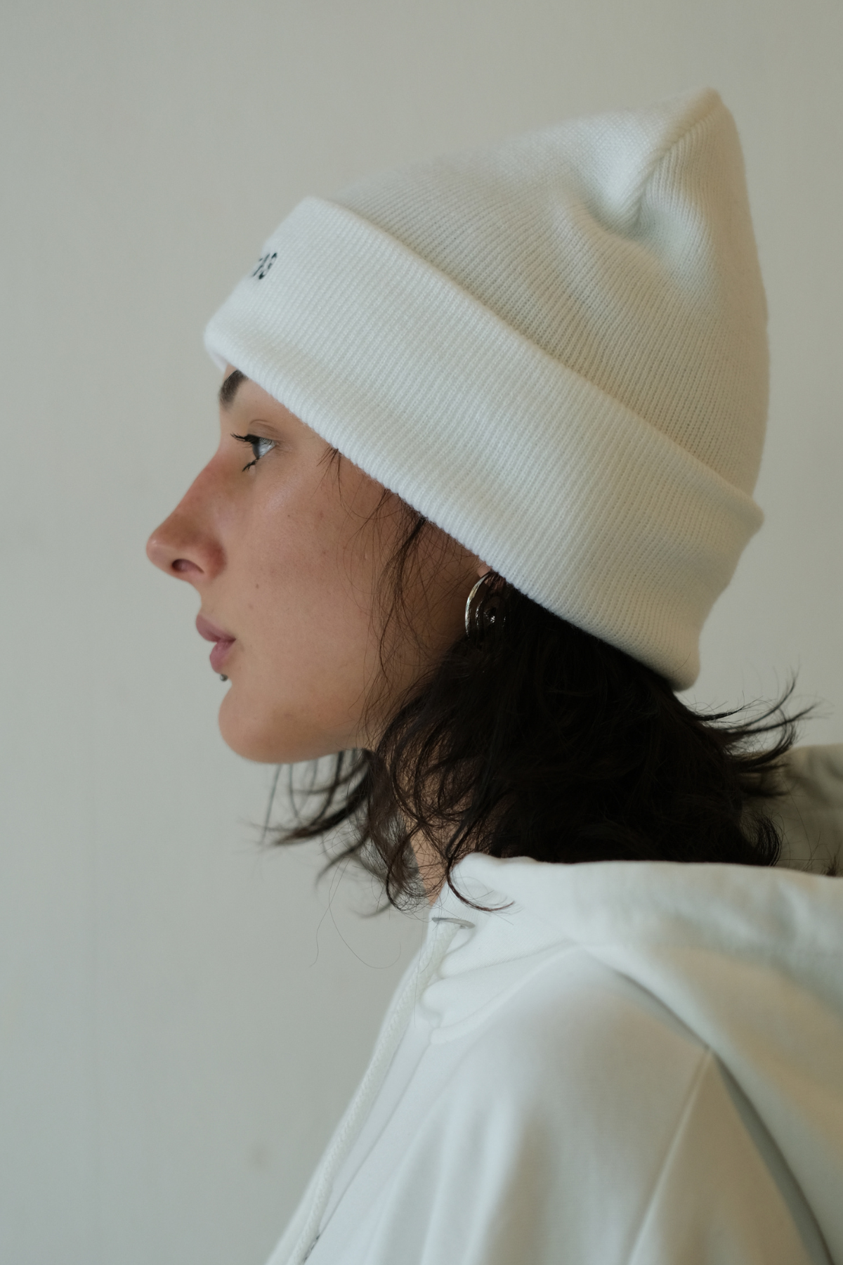 S183 Danke! Beanie- White - Studio183