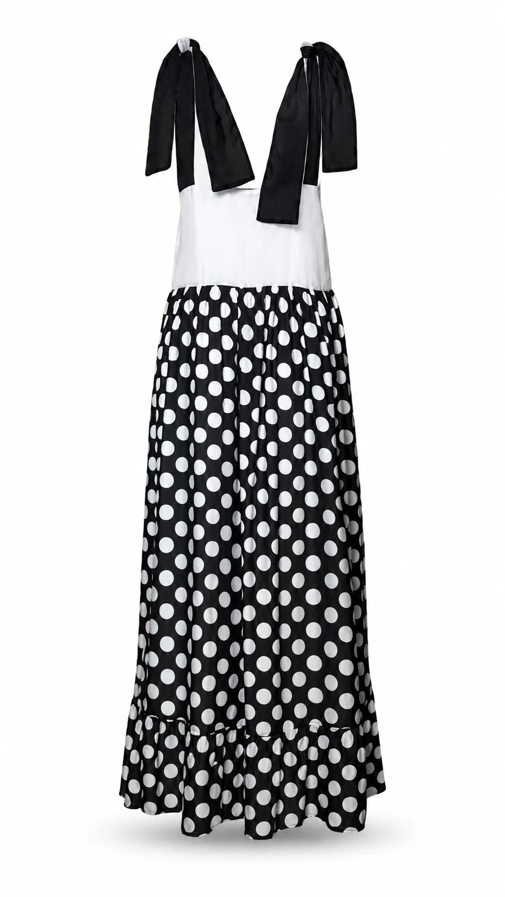 Polka Dot Silk Batist Dress - Studio183