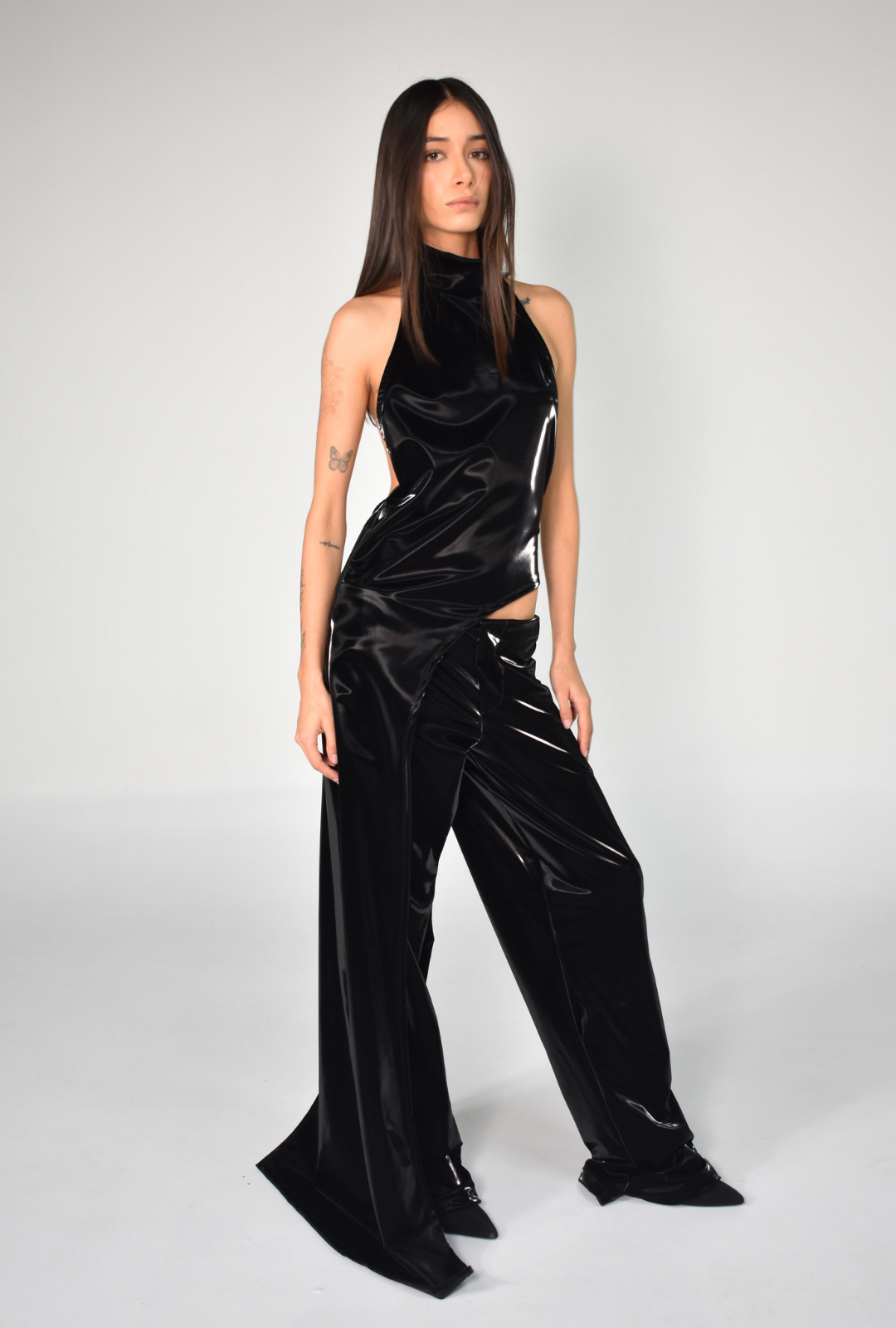 Tezca Schwarze Hose