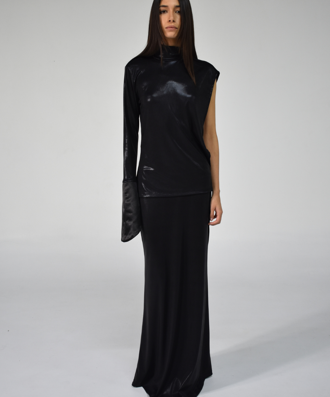 Marred Black Top - Studio183