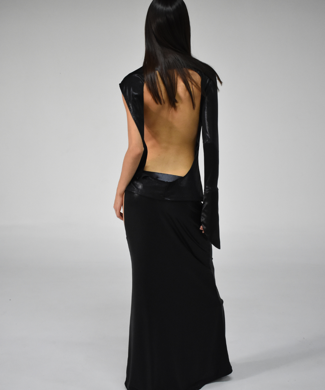 Marred Black Top - Studio183