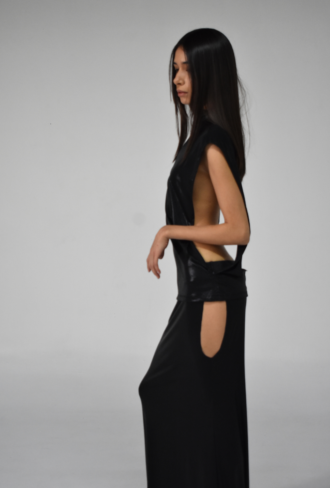 Marred Black Top - Studio183