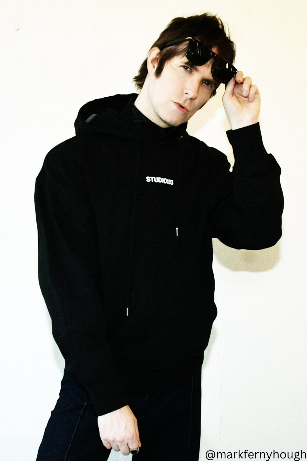 S183 Kissing Boys Hoodie - Black - Studio183