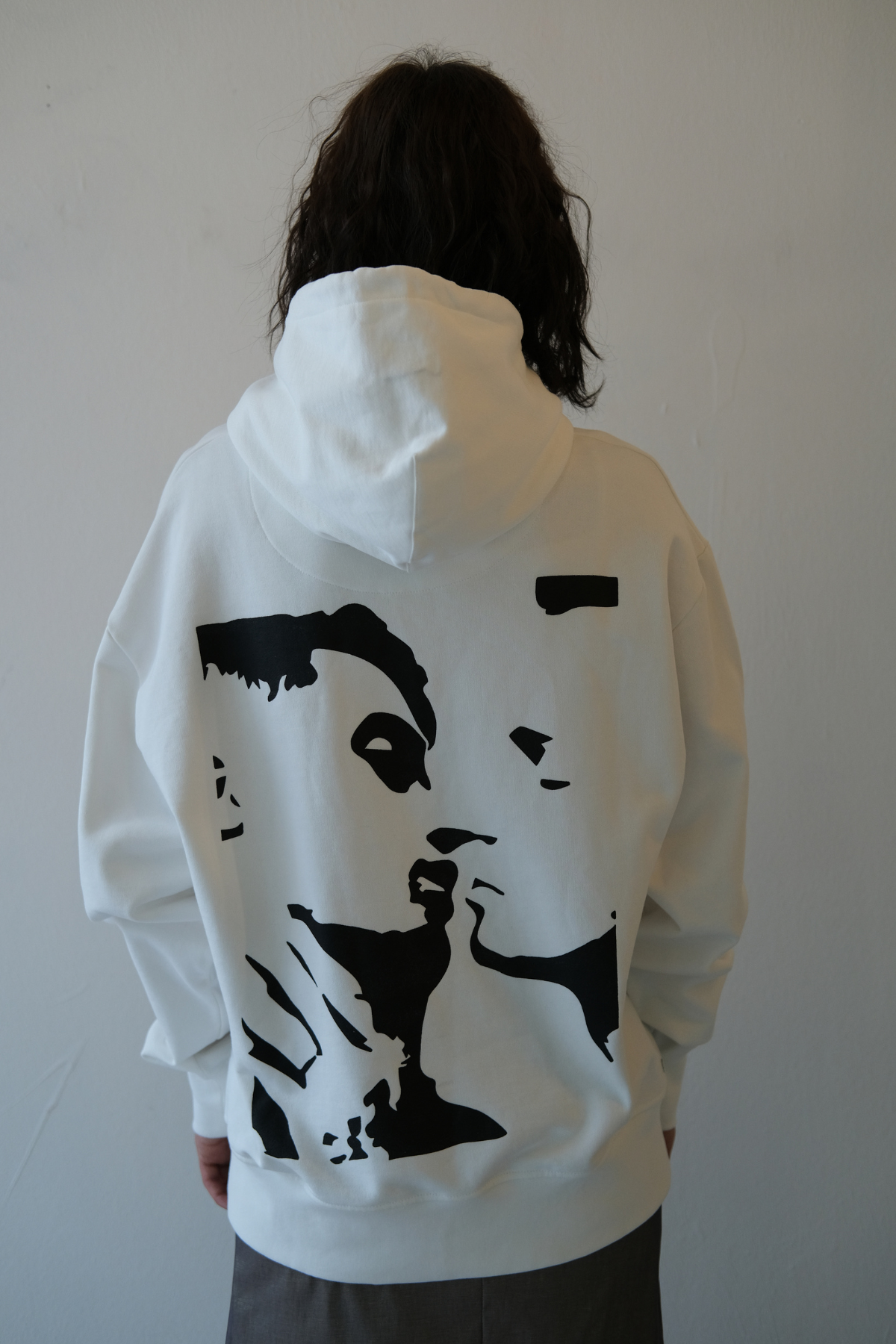 S183 Kissing Boys Hoodie - White - Studio183