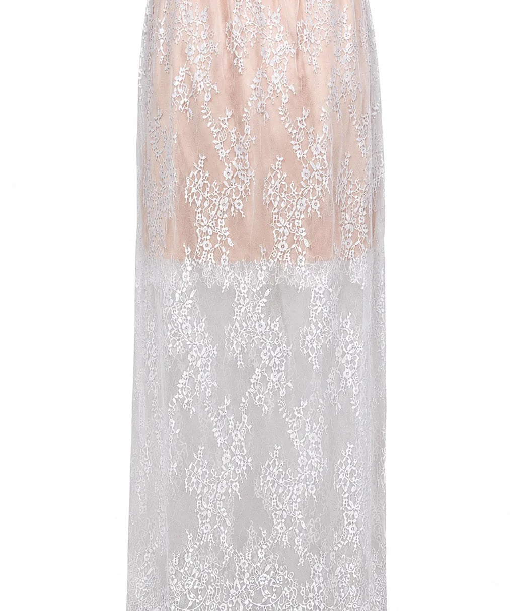 White Lace Skirt - Studio183