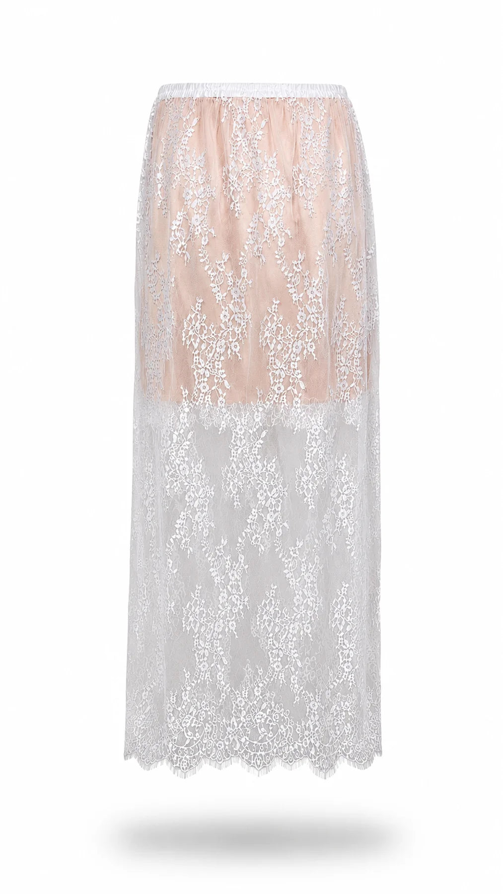 White Lace Skirt - Studio183