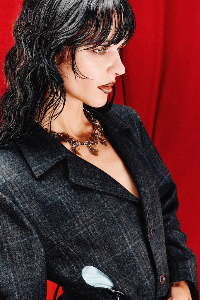 Belted Square Jacket