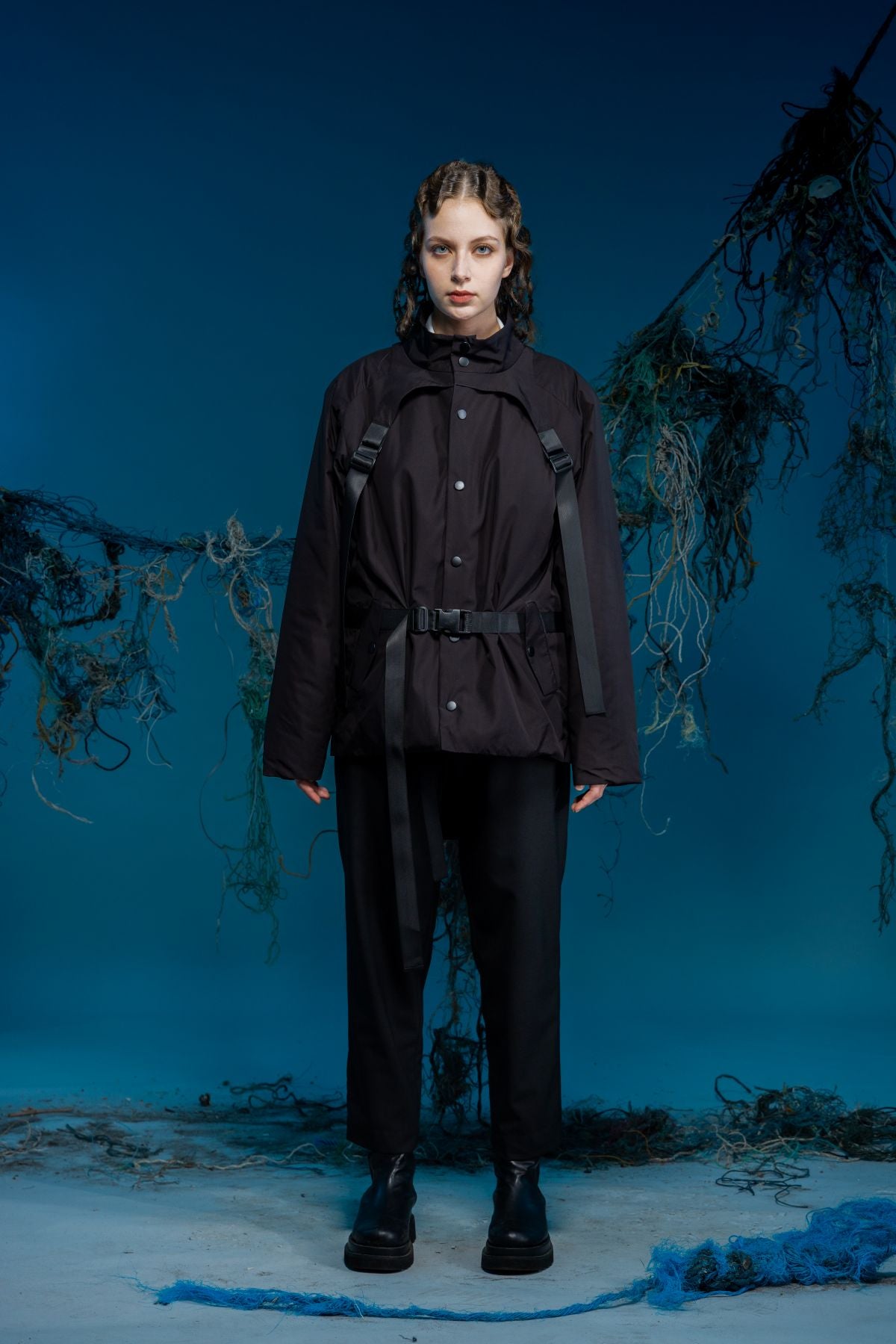 Quilted Deconstructed Flight Jacket - Studio183