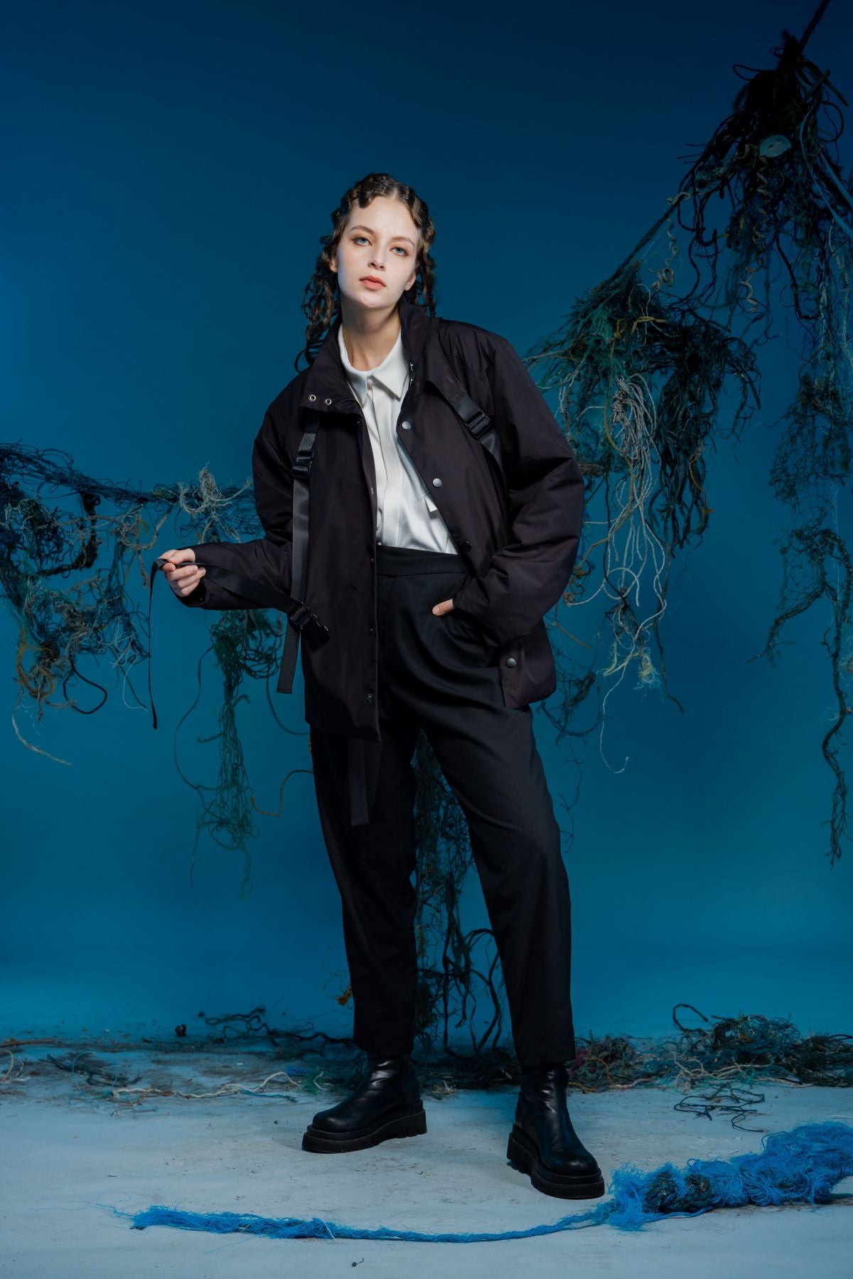 Quilted Deconstructed Flight Jacket - Studio183