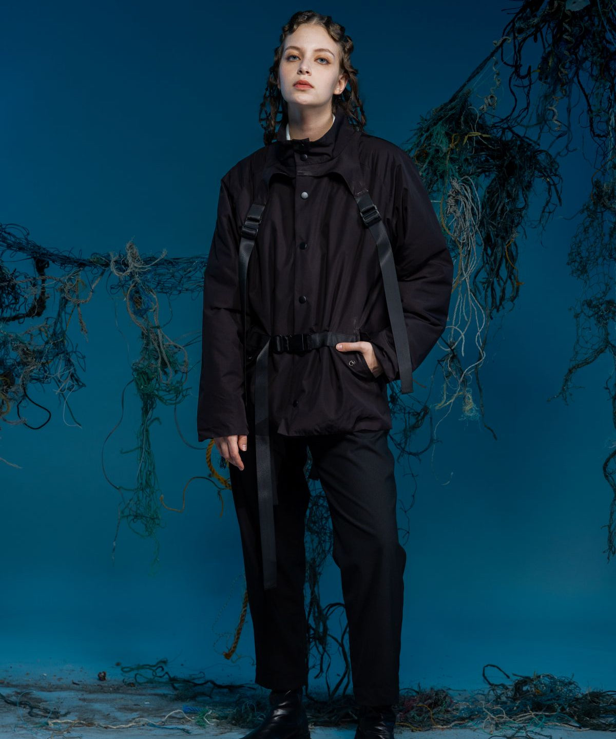 Quilted Deconstructed Flight Jacket - Studio183