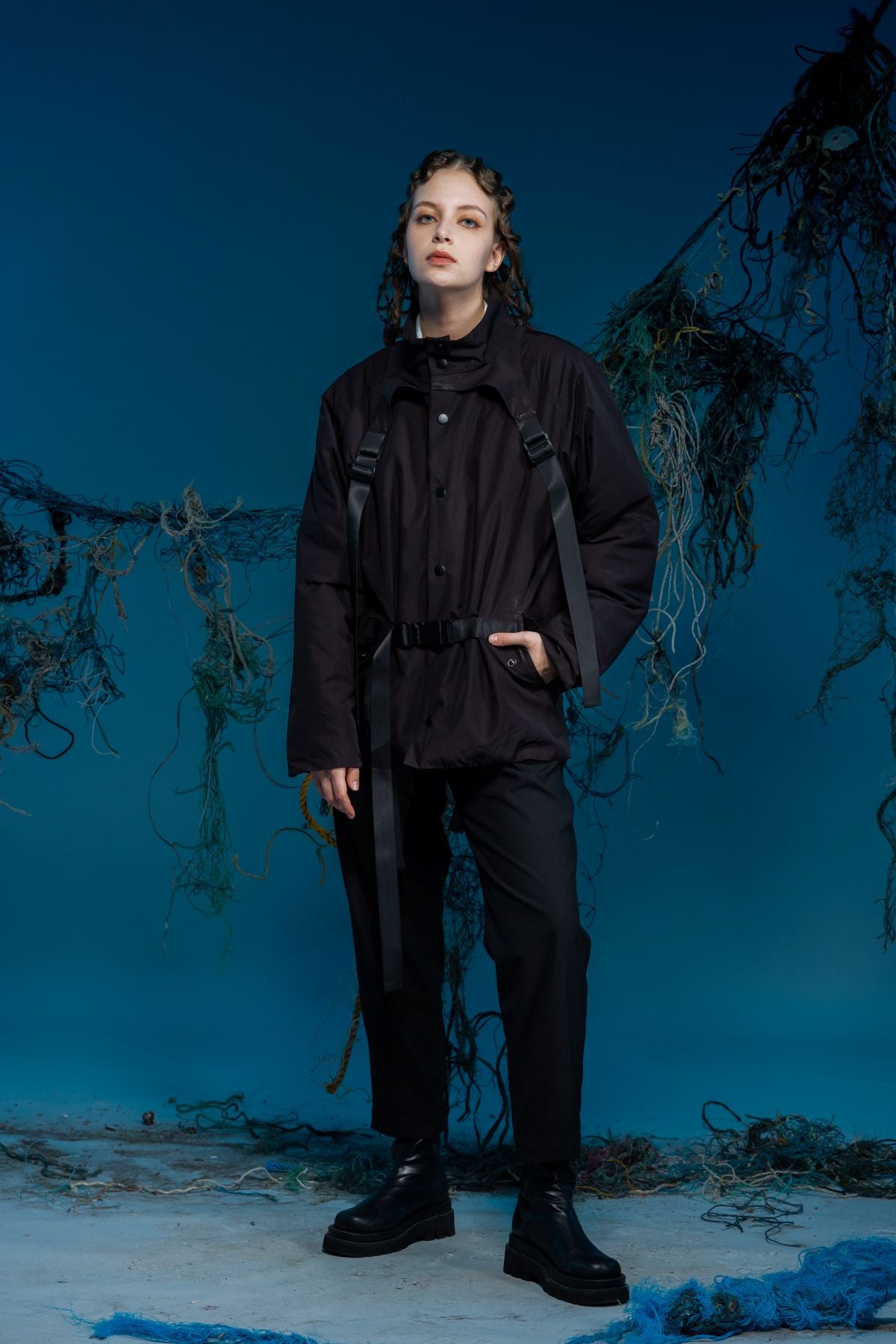 Quilted Deconstructed Flight Jacket - Studio183