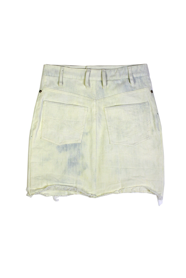 Acid Washed Denim Skirt - Studio183