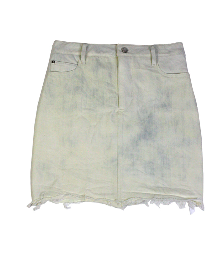 Acid Washed Denim Skirt - Studio183