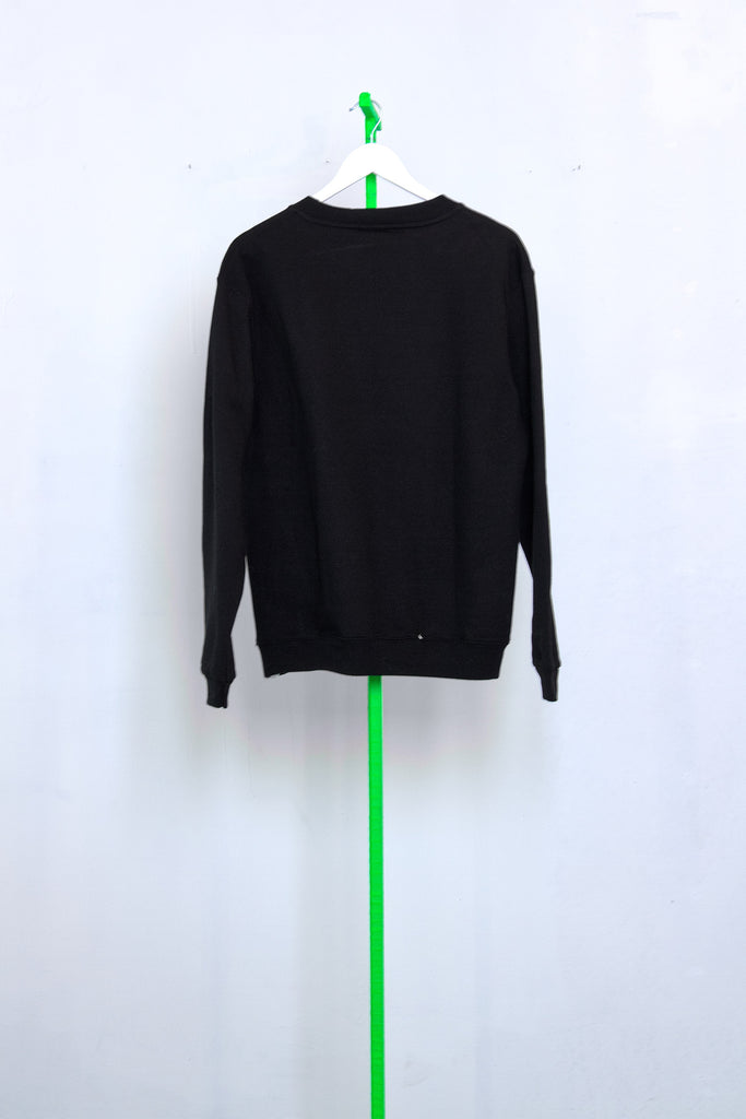 FORM OF INTEREST HAPPY SWEATER BLACK/WHITE