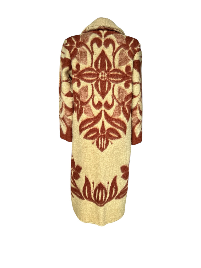 BROWN TULIP COAT