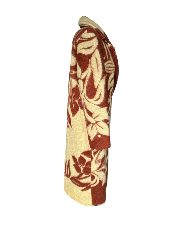 BROWN TULIP COAT
