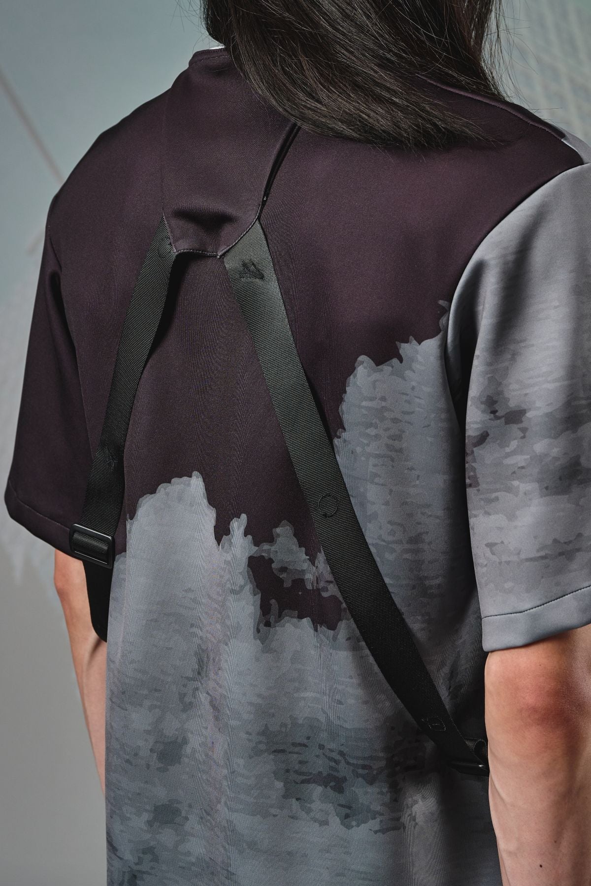 Transform Collar Strap Top (Line Cloud) - Studio183