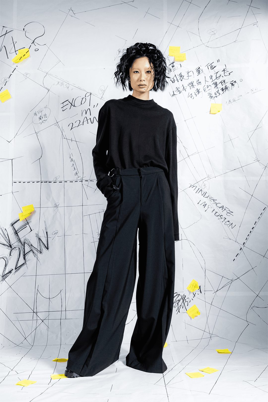 ボトムスその他 MKDT Studio Paloma black trousers Trousers Womens – MKDT STUDIO