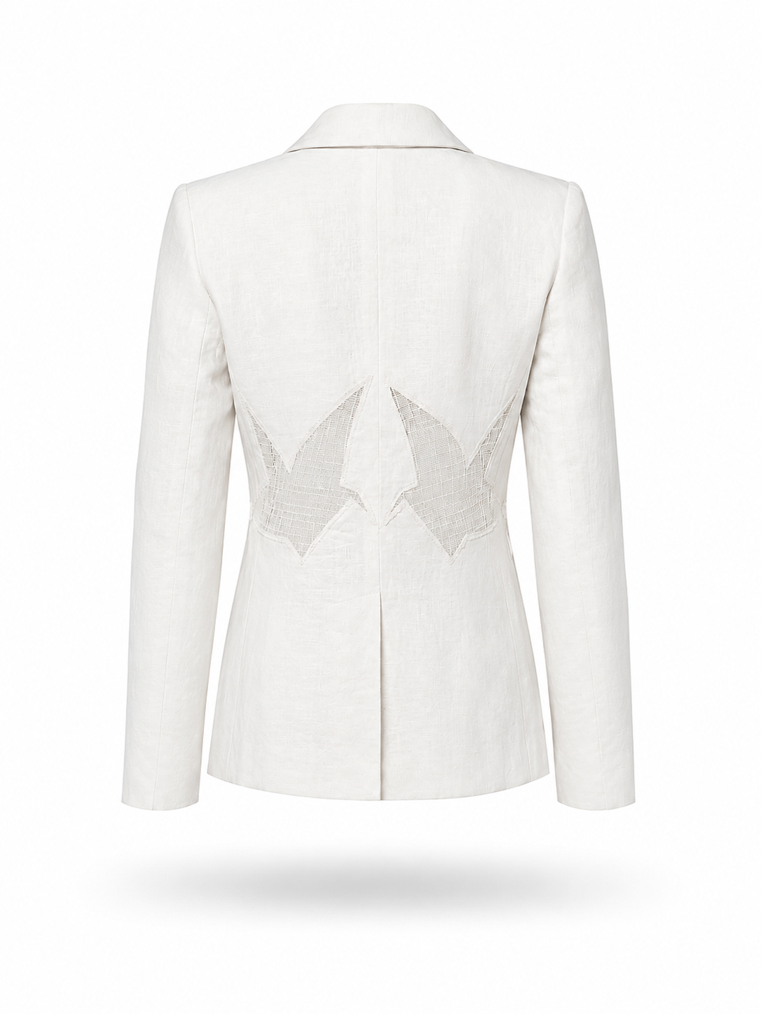 Origami Crane Linen Blazer - Studio183