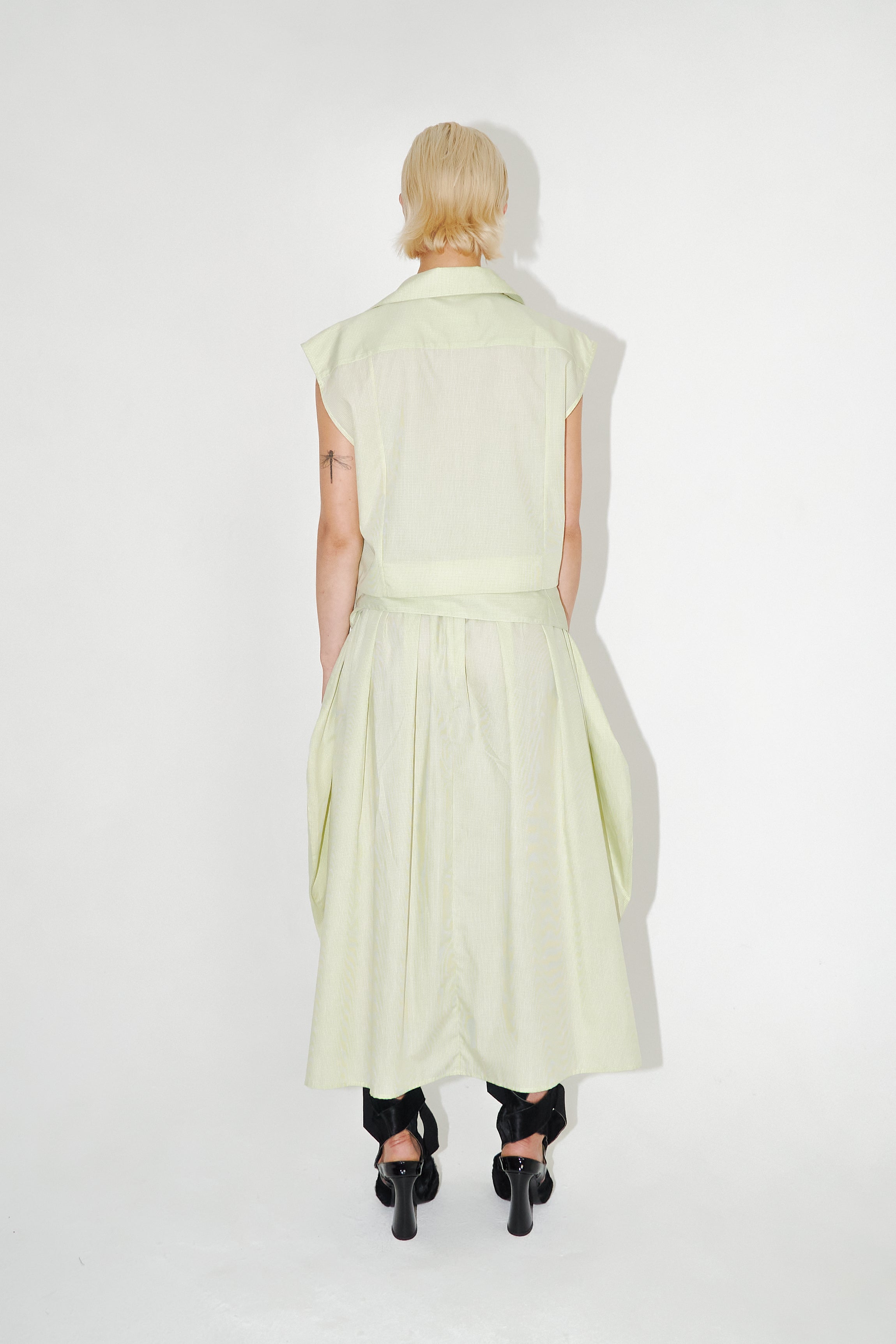 Lime Cordial Midi Skirt - Studio183
