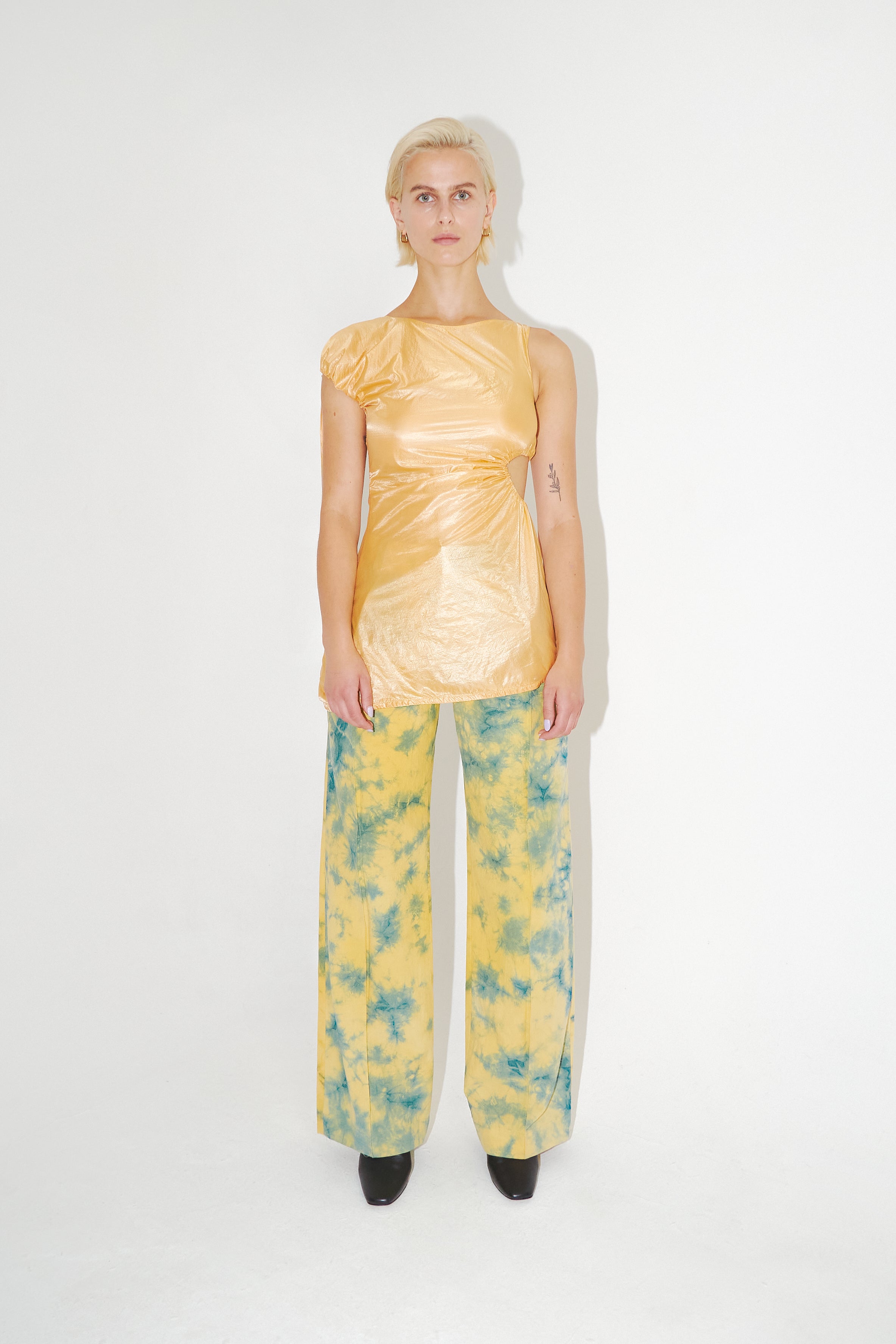 Golden Parachute Minidress