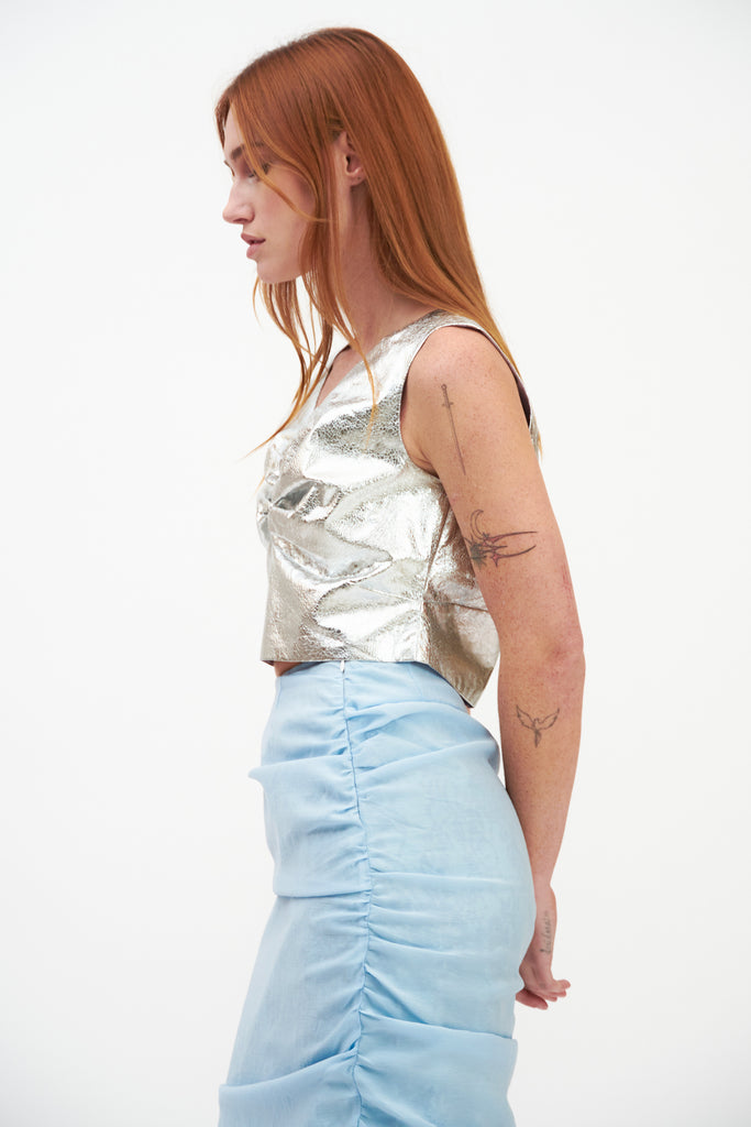 Sterling Silk Tank Top - Studio183