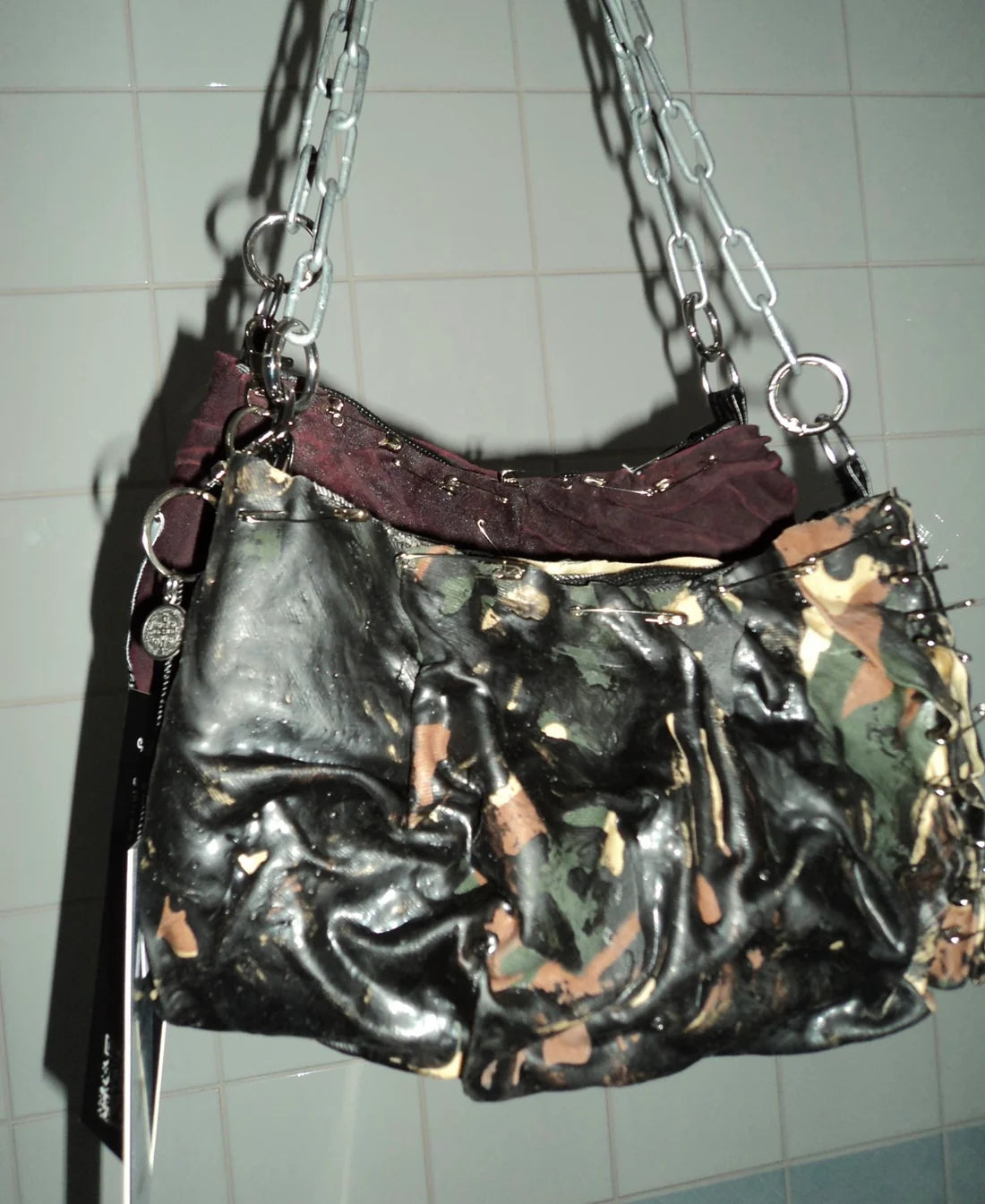 Camouflage with Black Drips - Studio183