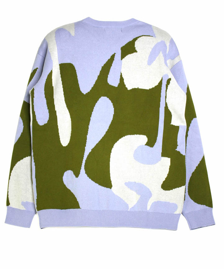 Green Drip Phantasy Sweater - Studio183