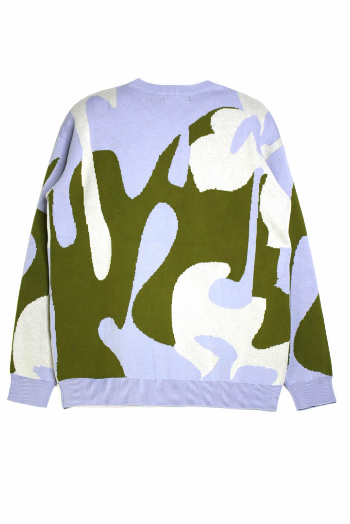 Green Drip Phantasy Sweater - Studio183