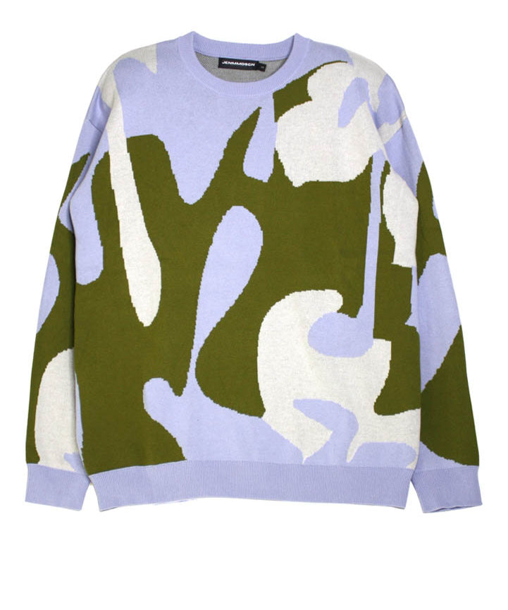 Green Drip Phantasy Sweater - Studio183