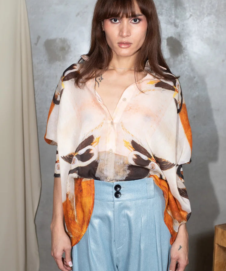 Long Splitted Shirt - Studio183