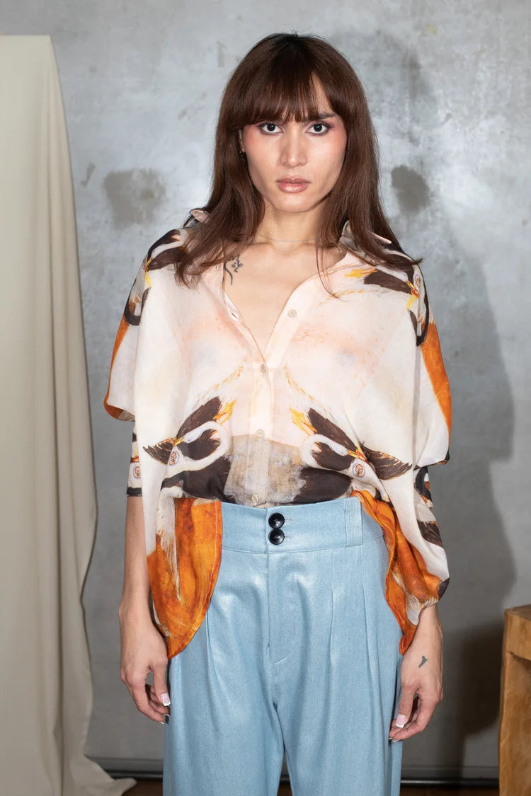 Long Splitted Shirt - Studio183