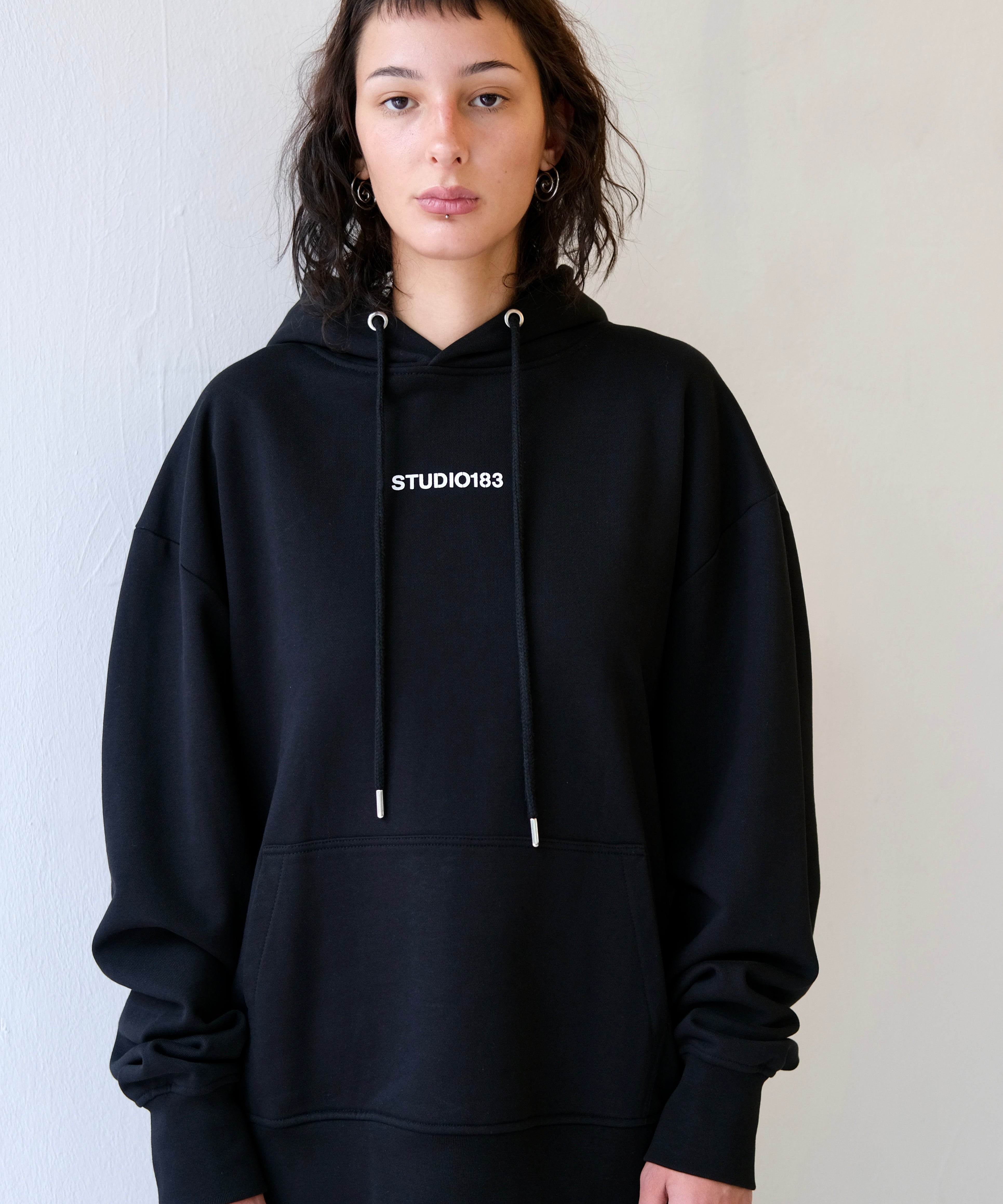 S183 Hoodie - Black - Studio183