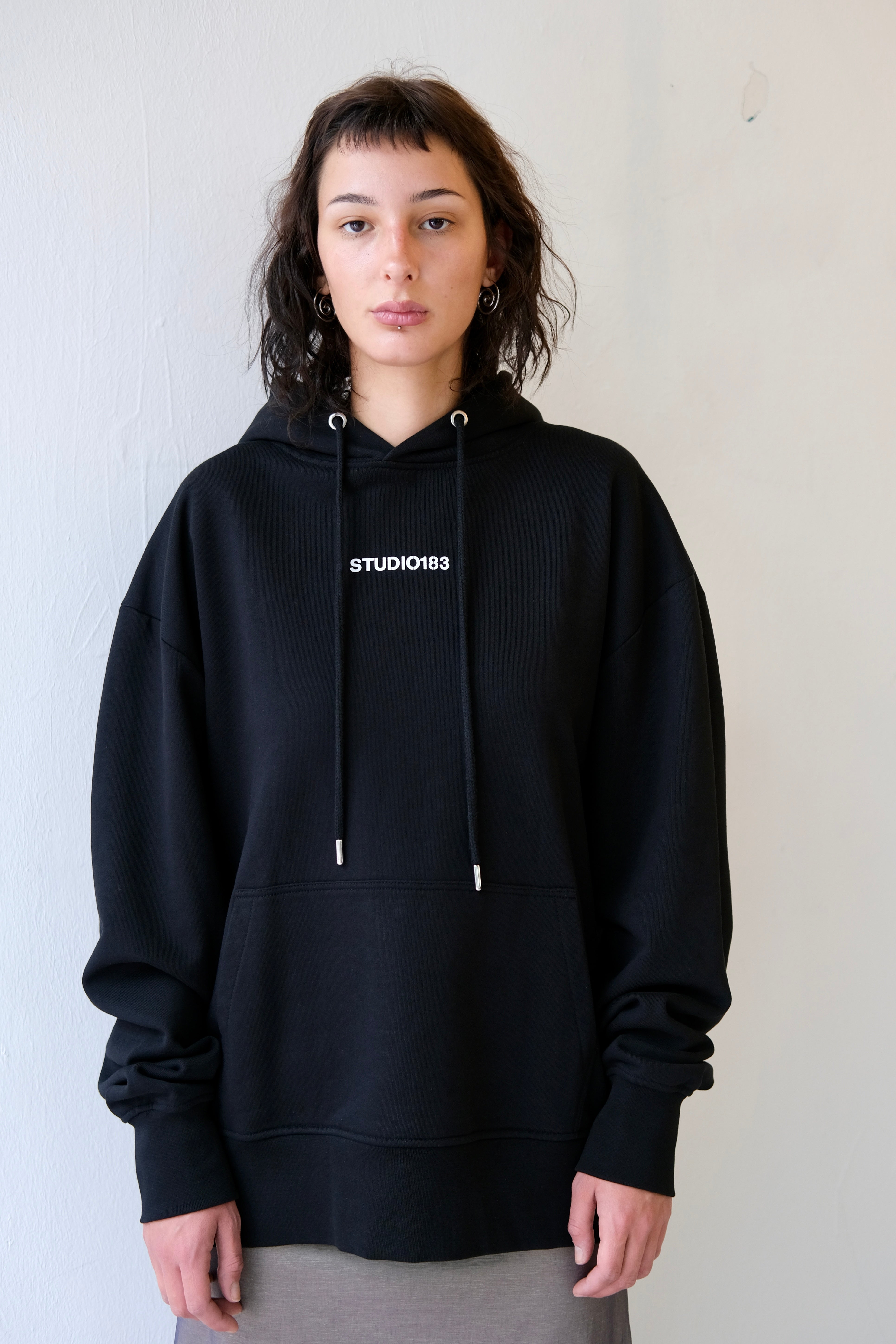 S183 Hoodie - Black - Studio183
