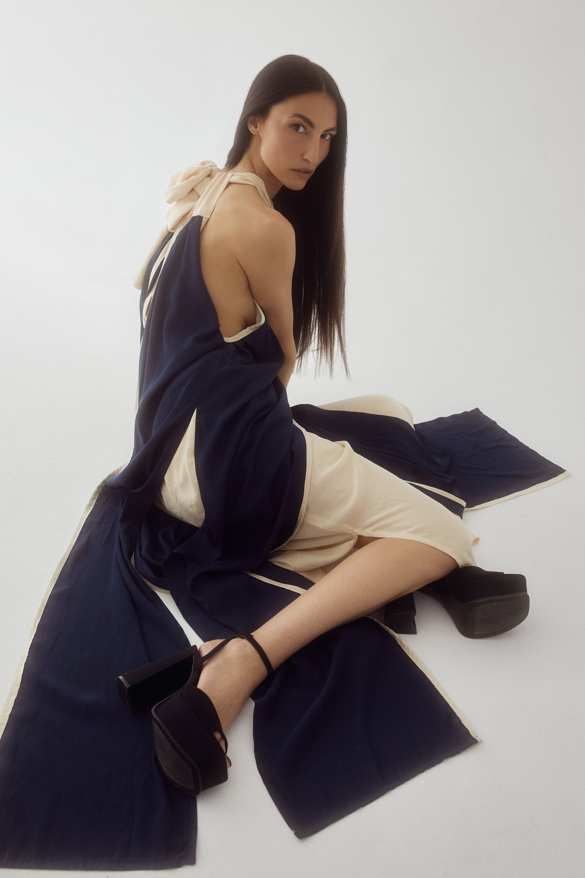 Kosava Dress Navy - Studio183