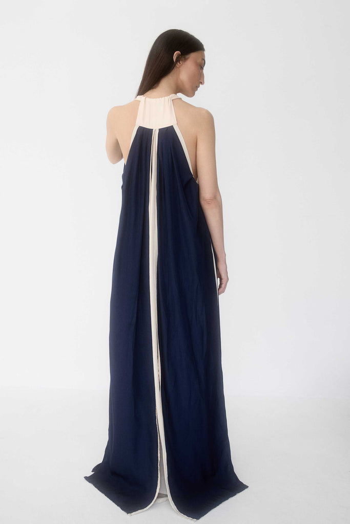 KOŠAVA DRESS (NAVY | MILKY WHITE)