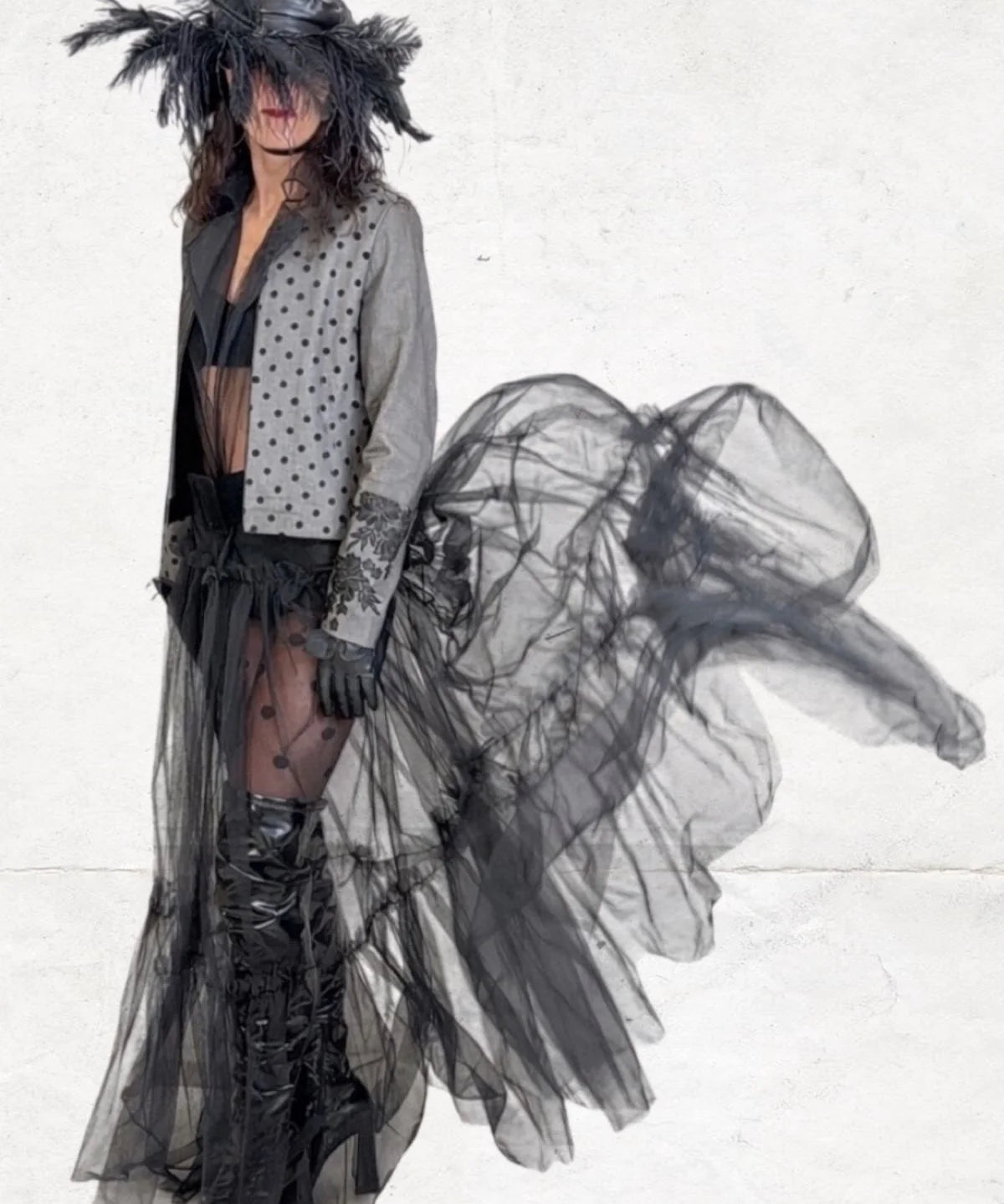Tulle Dress with a Big Skirt - Studio183