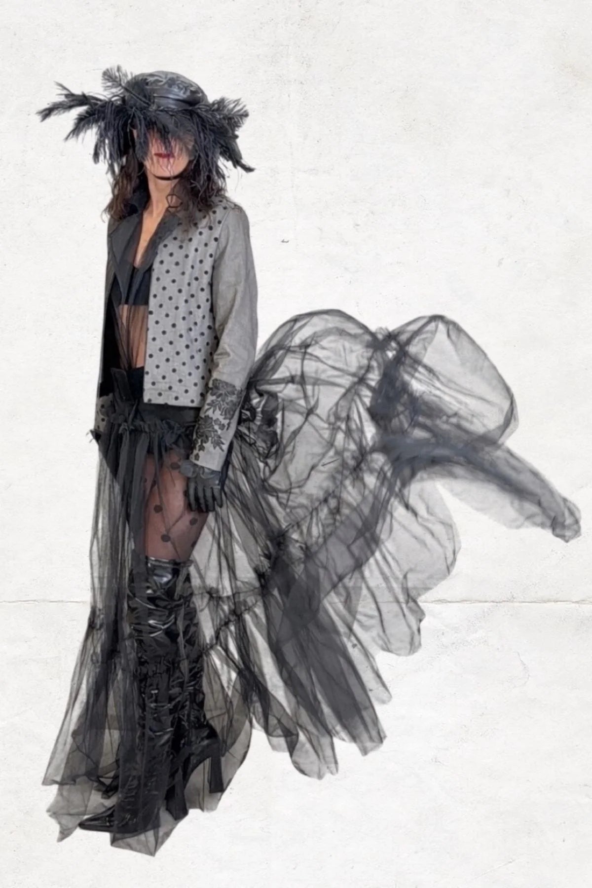 Tulle Dress with a Big Skirt - Studio183